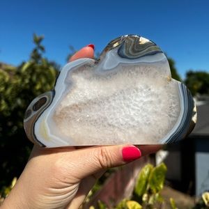 Sugar Druzy Agate Cloud